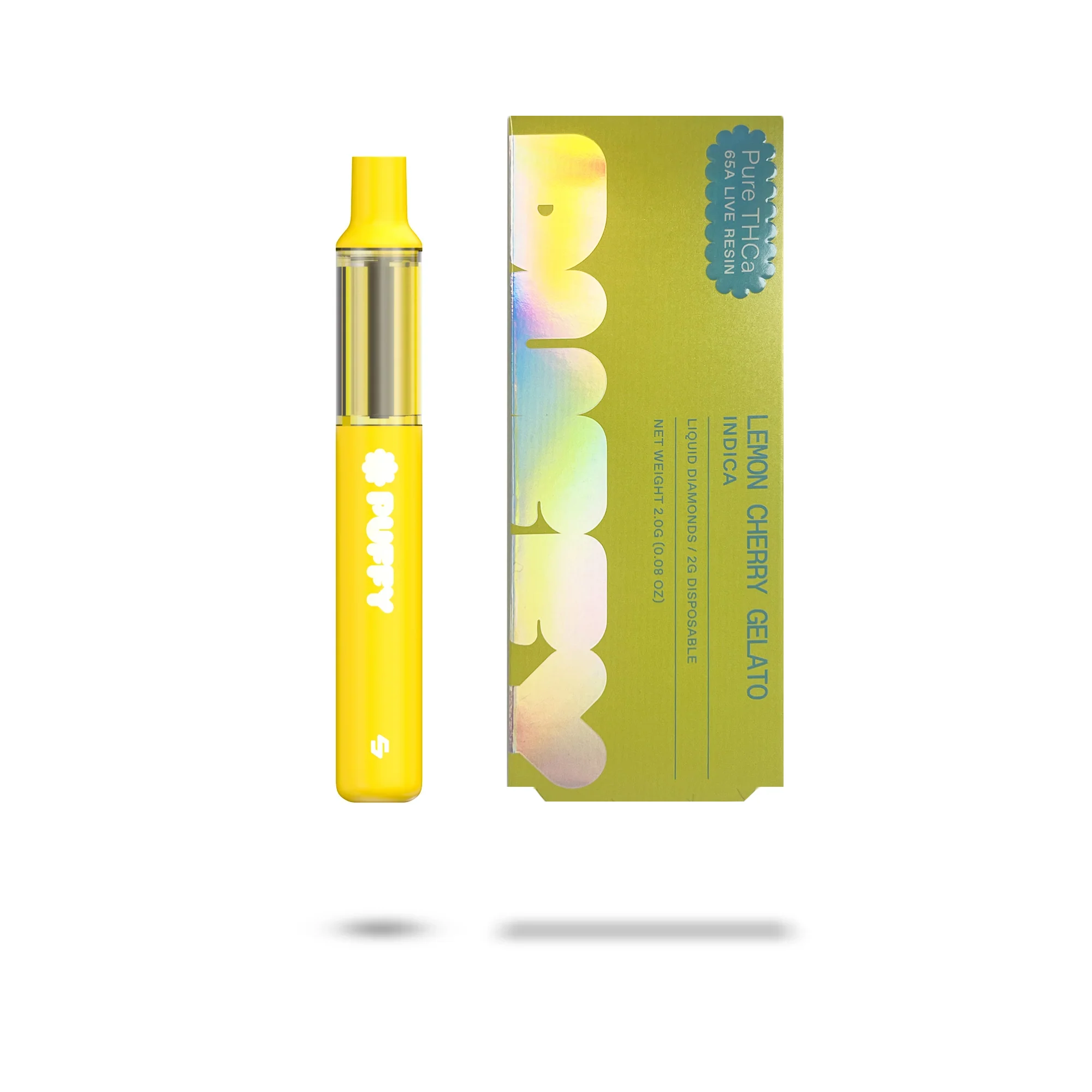 Puffy Lemon Cherry Gelato Pure THCa Live Resin Disposable